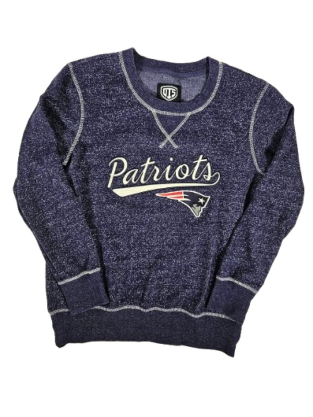 Patriot's Sweatshirt Women's Size Medium OTS New England Football
